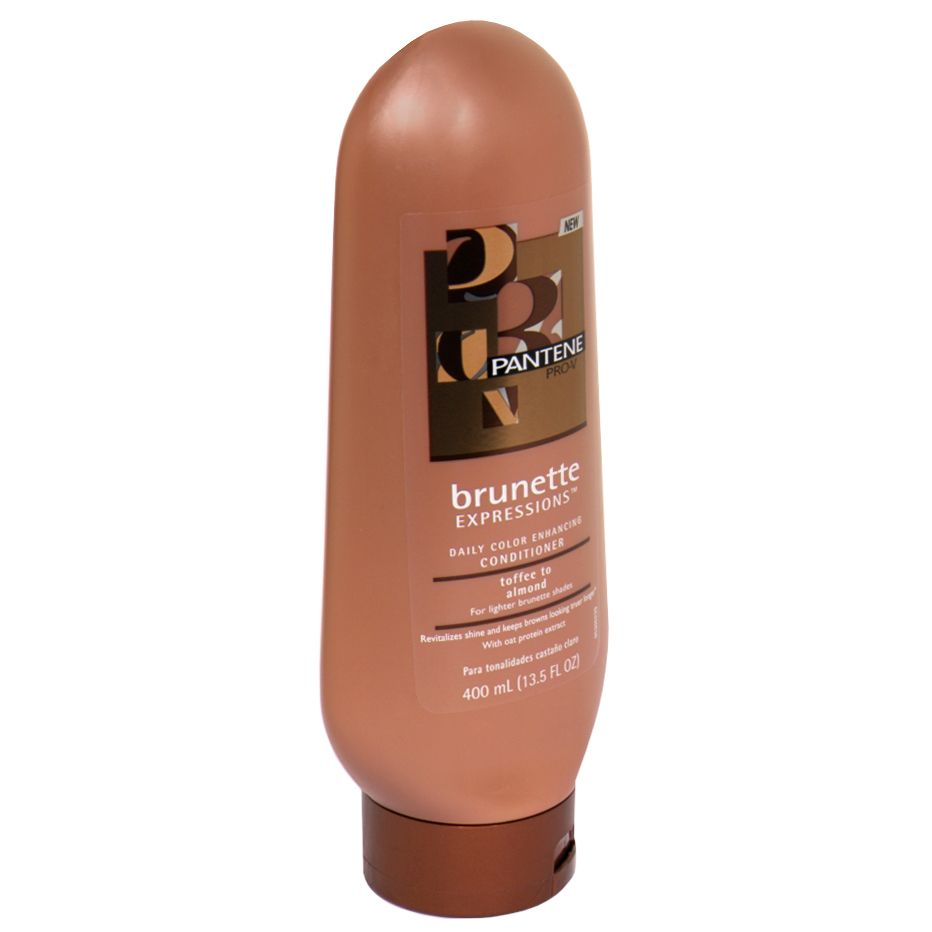 Pantene Pro-V Brunette Expressions Daily Color Enhancing Conditioner for Lighter Brunette Shades, Toffee to Almond, 13.5 fl oz ( at Kmart.com