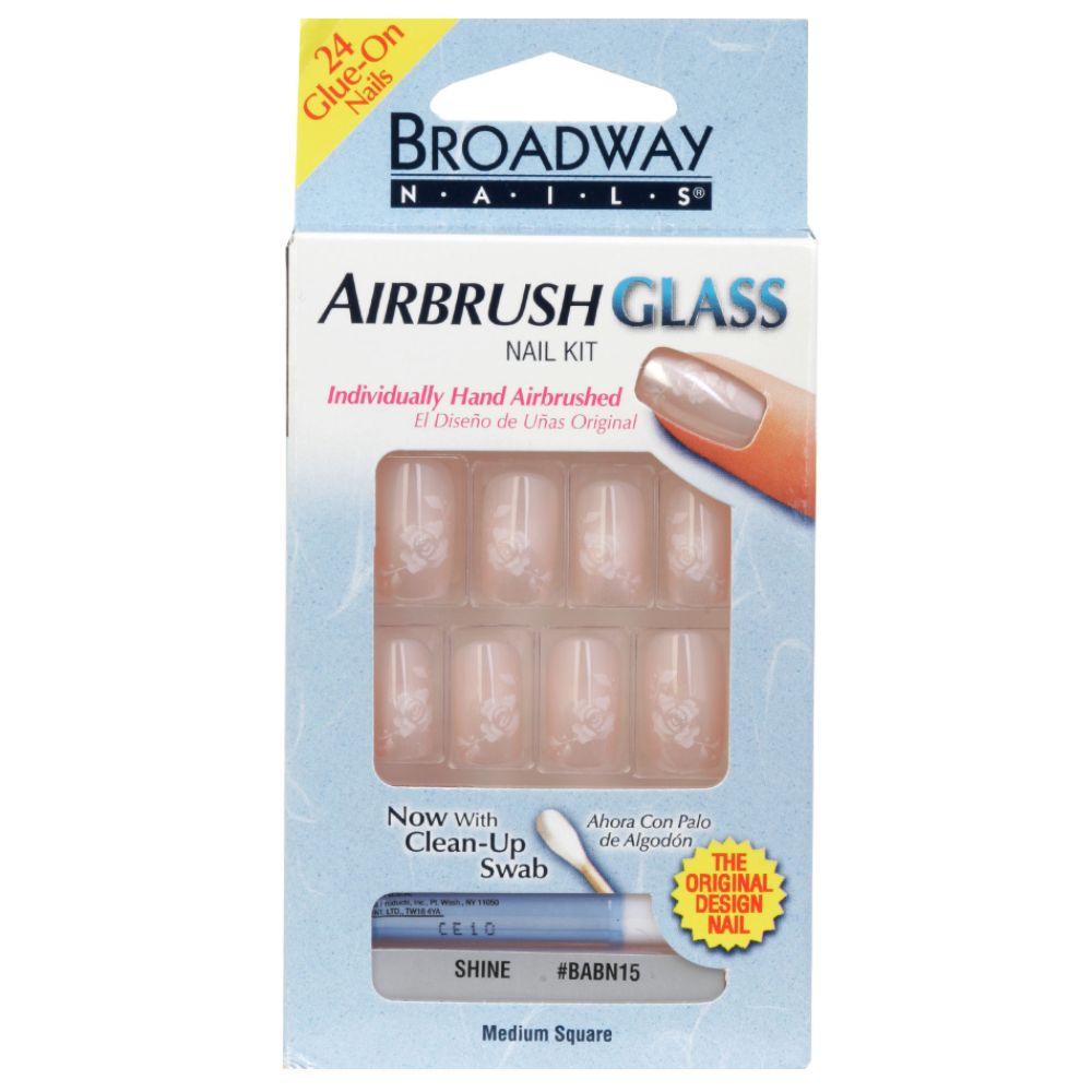 Broadway Nails Nail Kit, Medium Square, Dazzle BABN11, 1 kit at Kmart.com