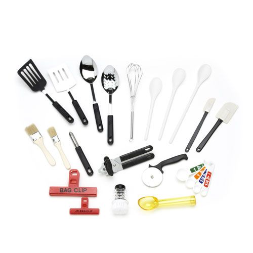 24-piece Kitchen Tool & Gadget Set with Tray