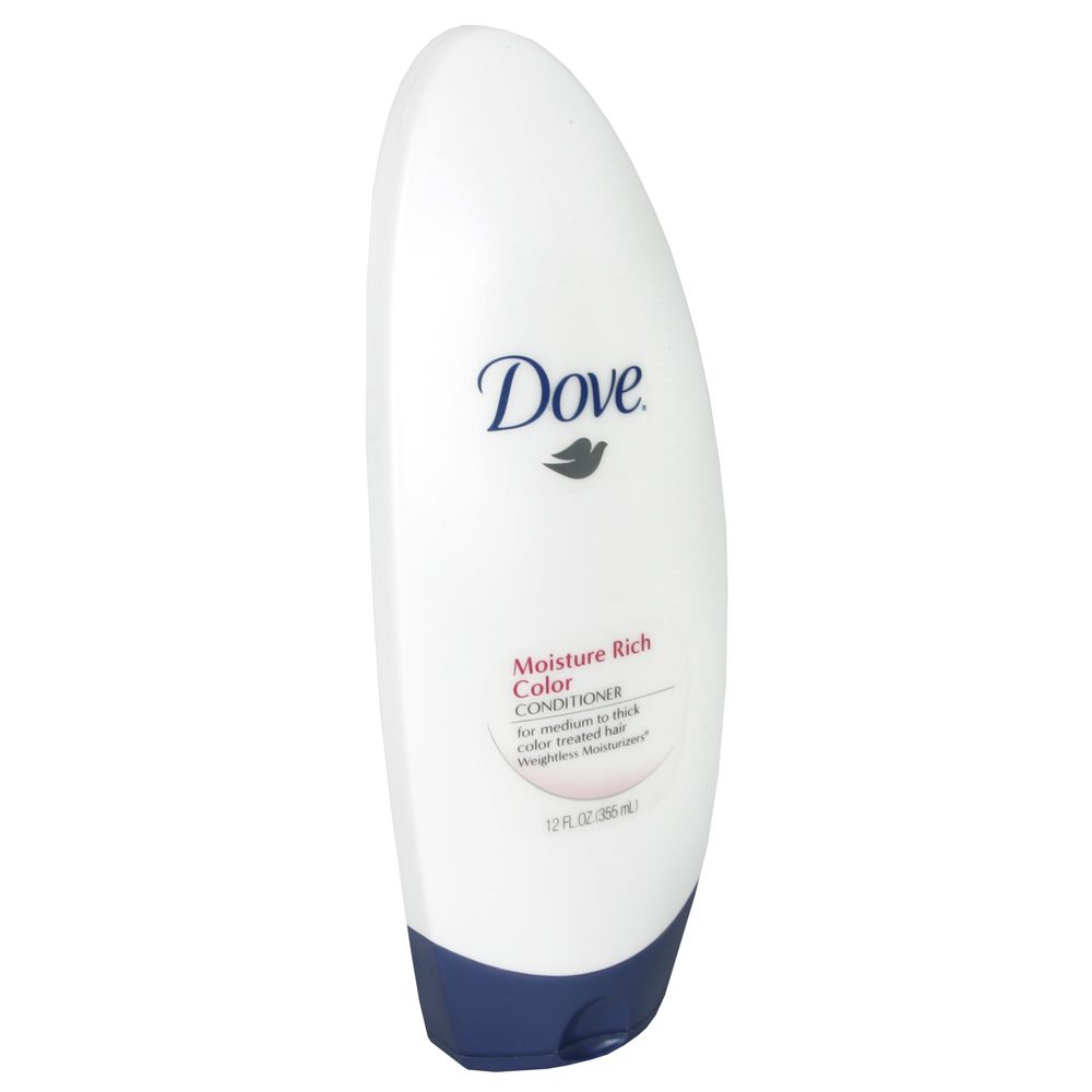 Dove Weightless Moisturizers Conditioner, Moisture Rich Color for Medium to Thick Color Treated Hair, 12 fl oz (355 ml) at Kmart.com