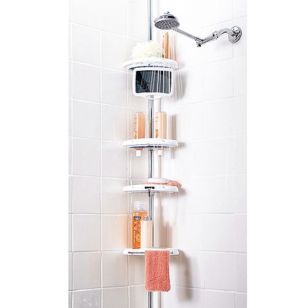 Zenith Products Deluxe Tension Mount Bathtub & Shower Caddy