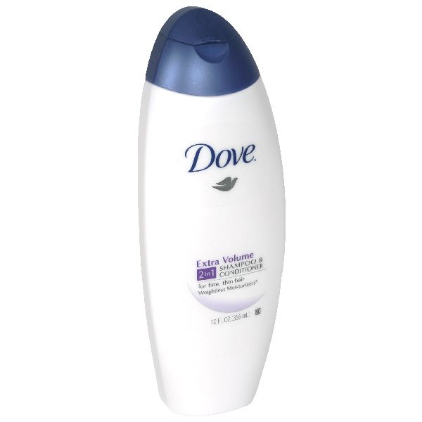 Dove Shampoo & Conditioner, 2 in 1, Extra Volume, 12 fl oz (355 ml) at Kmart.com