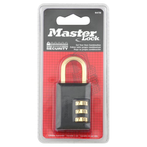 Master Lock Combination Lock, 1 lock