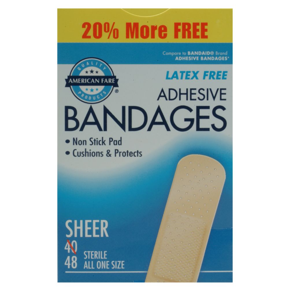 American Fare Sheer Bandages 3/4 inch - 40 count at Kmart.com