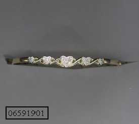 Sakoura Design Extra Heart Diamond Accent Bracelet at Kmart.com