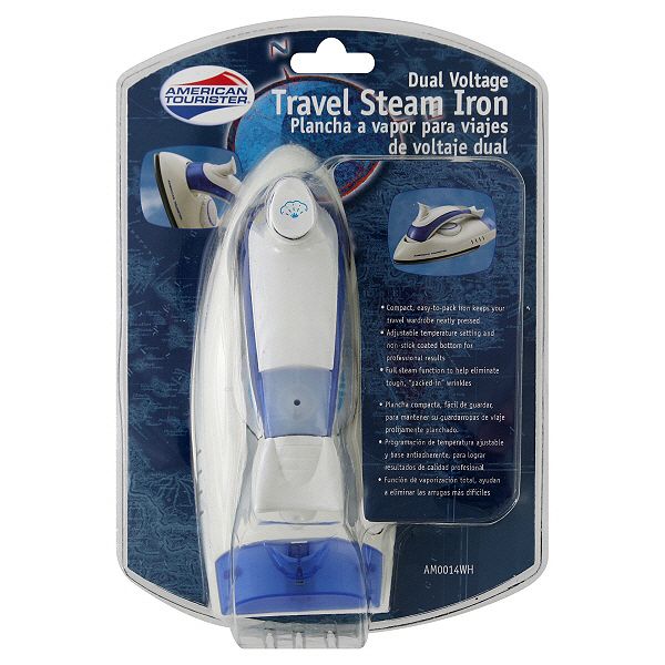 American Tourister Travel Steam Iron, 1 Iron 8041311