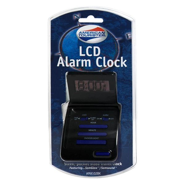American Tourister Lcd Alarm Clock, 1 Clock 9577211