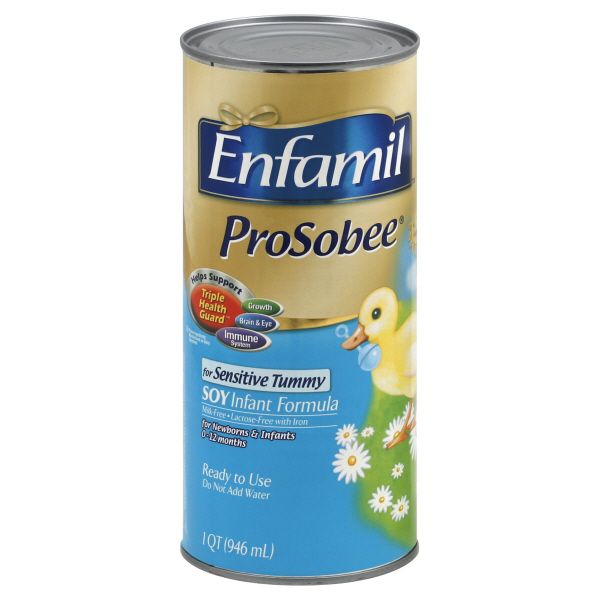 Enfamil ProSobee Infant Formula, Soy, Ready to Use, For Sensitive Tummy, 1 qt (946 ml) at Kmart.com