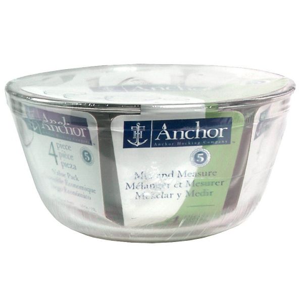 Anchor Hocking Mix And Measure, 4 Pieces 11237111