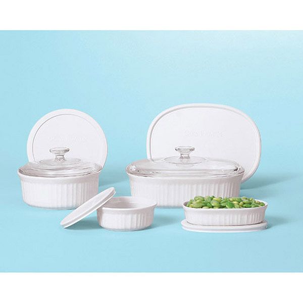 CorningWare French White 10-piece Set