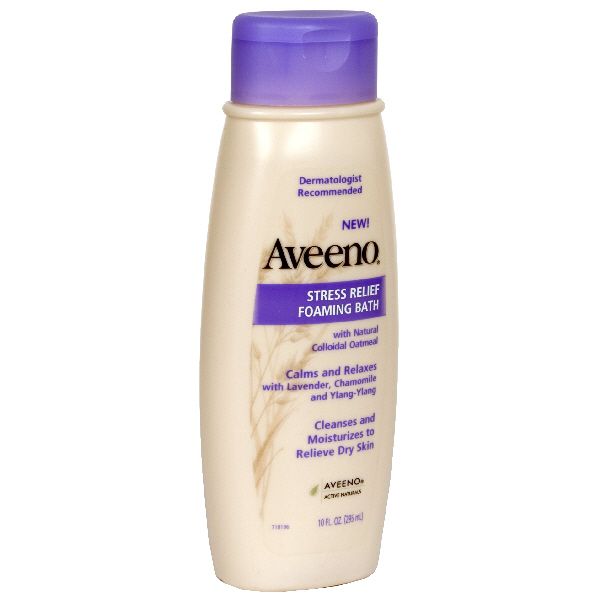 Aveeno Active Naturals Stress Relief Foaming Bath, with Natural Colloidal Oatmeal, 10 fl oz (295 ml) at Kmart.com
