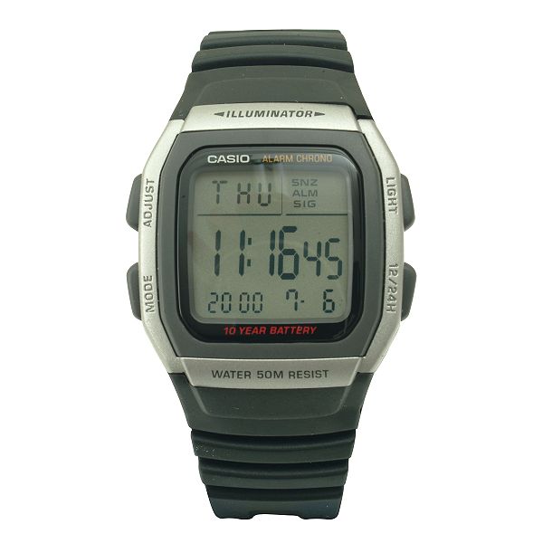 Casio Men s Digital Watch With 10 Year Battery 9990000017964011P Casio 17964011