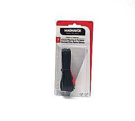 Magnavox Stereo Y-Cable-Mini/RCA - 6ft