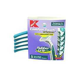 American Fare Comfort Touch Disposable Twin Blade Razors 5 Count at Kmart.com