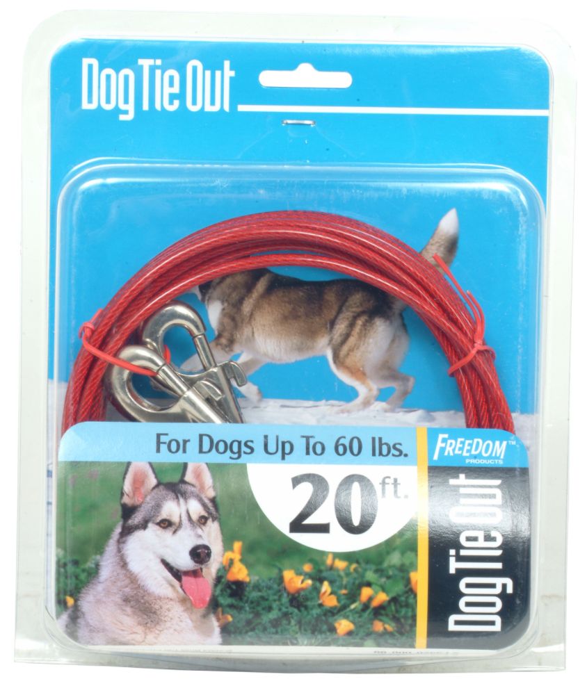 Beast Dog Tie Out 20 Feet - Red - 1-each at Kmart.com