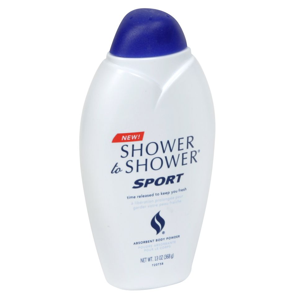Shower to Shower Sport Absorbent Body Powder, 13 oz (368 g) at Kmart.com
