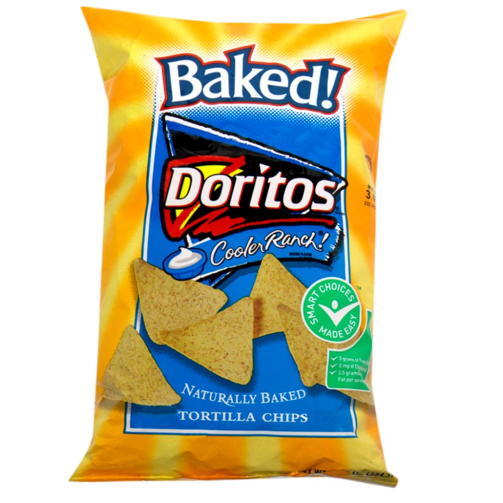 Doritos Baked! Tortilla Chips, Cooler Ranch!, 12.5 oz (354.3 g) Shop