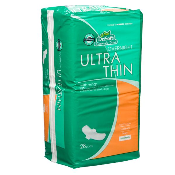 American Fare Ultra Thin Overnight With Wings 23296012
