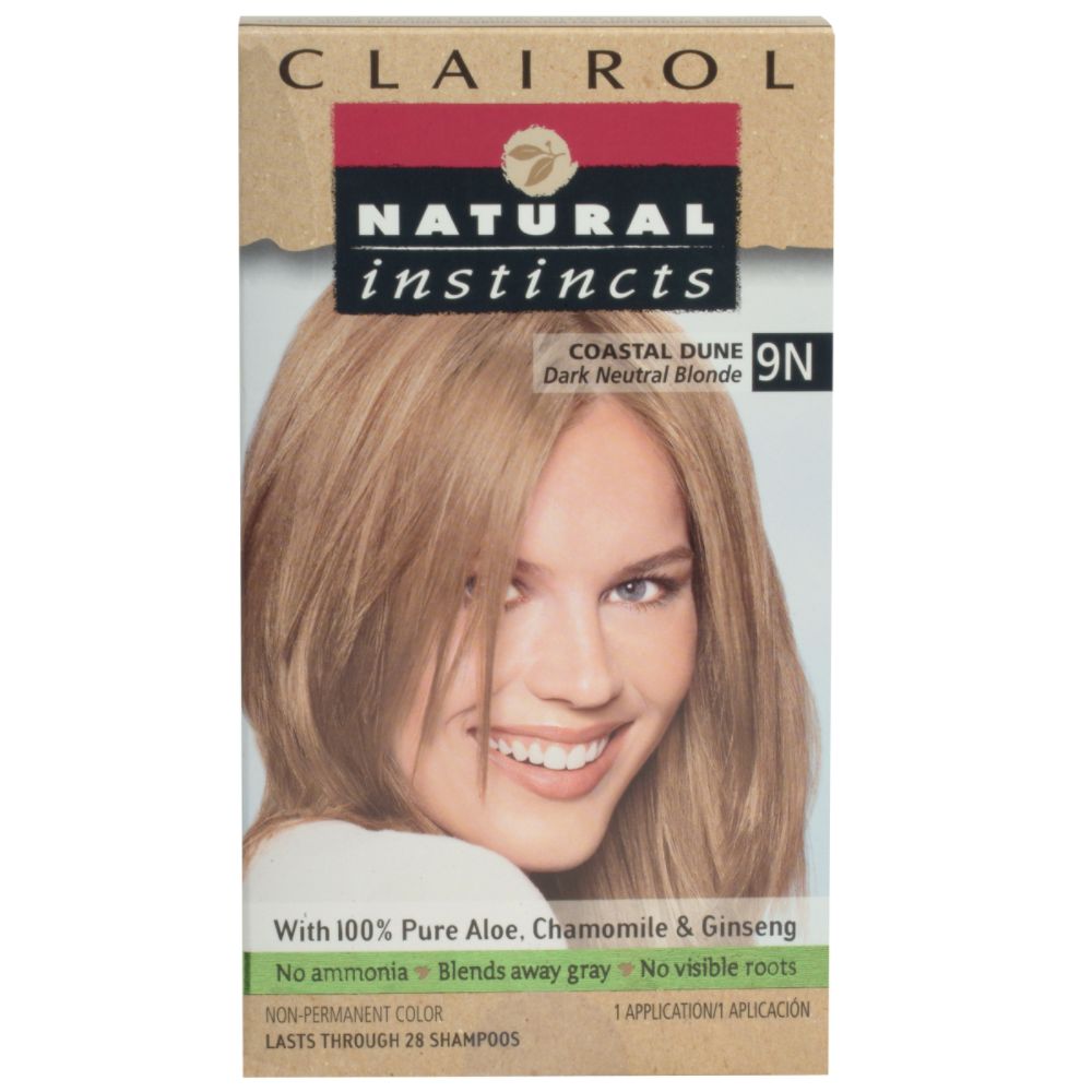 Clairol Non-Permanent Haircolor, Dark Ash Blonde 10, 1 application at Kmart.com