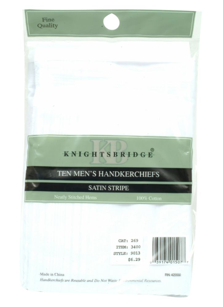 Paris Accessories Multi-Pack, 10 pk Handkerchiefs at Kmart.com