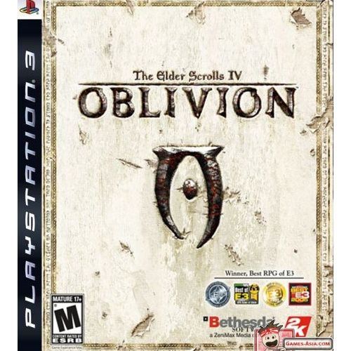 PlayStation 3 Elder Scrolls IV - Oblivion M rated
