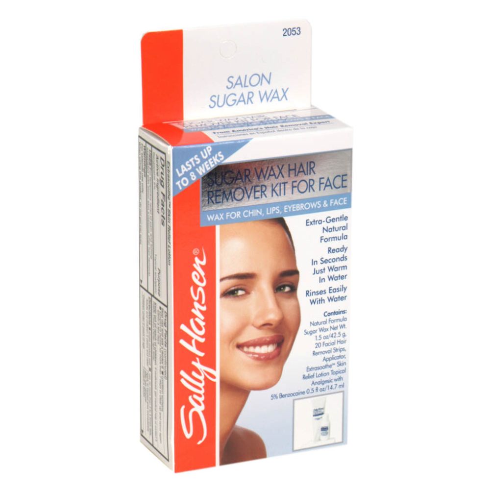 Sally Hansen Sugar Wax Hair Remover Kit for Face, 1 kit at Kmart.com
