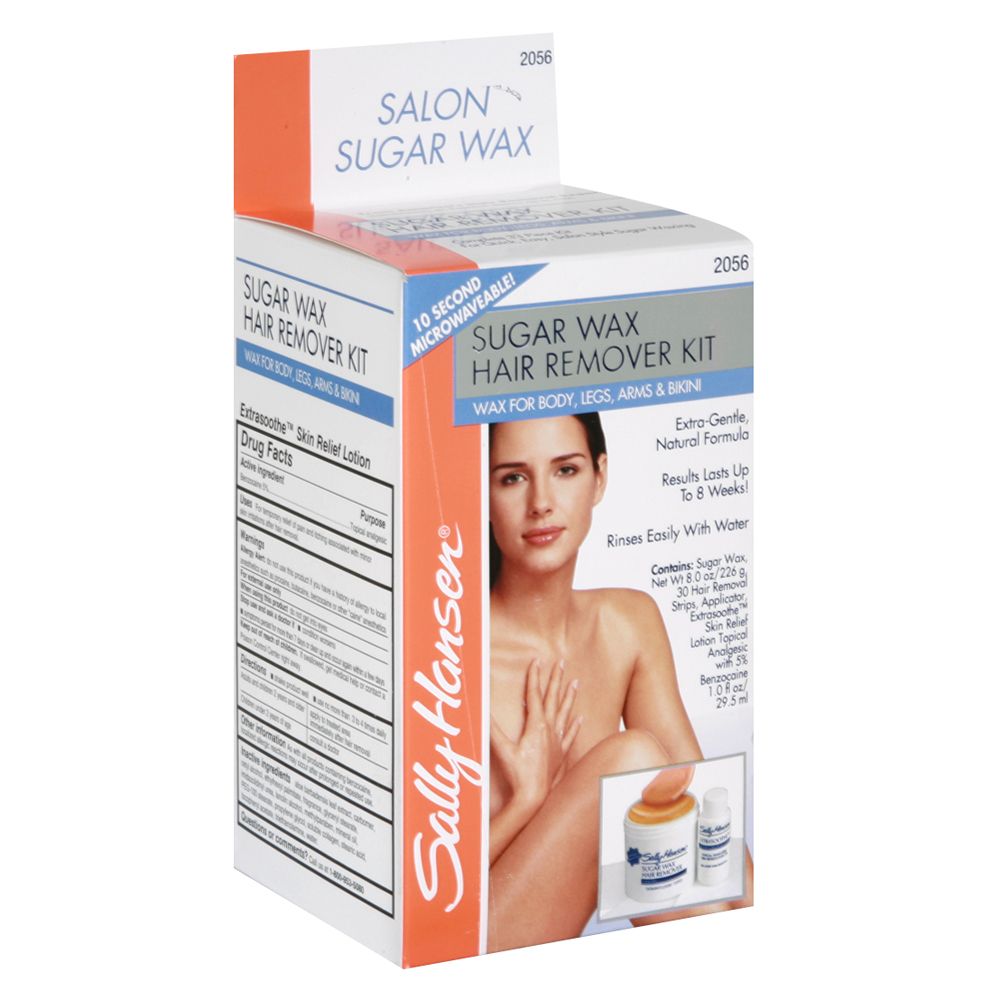 Sally Hansen Sugar Wax Hair Remover Kit for Body, Legs, Arms & Bikini, 1 kit at Kmart.com