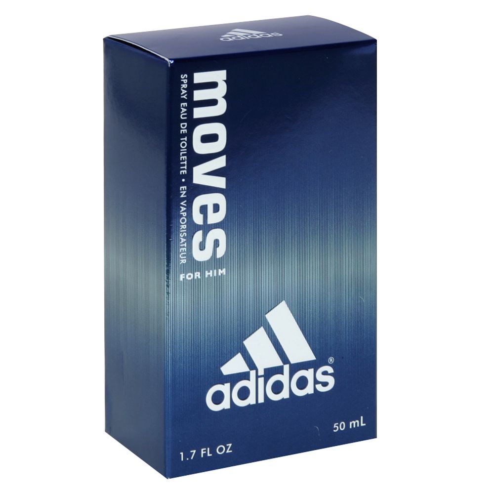 Adidas Moves Spray Eau de Toilette for Him, 1.7 fl oz (50 ml) at Kmart.com