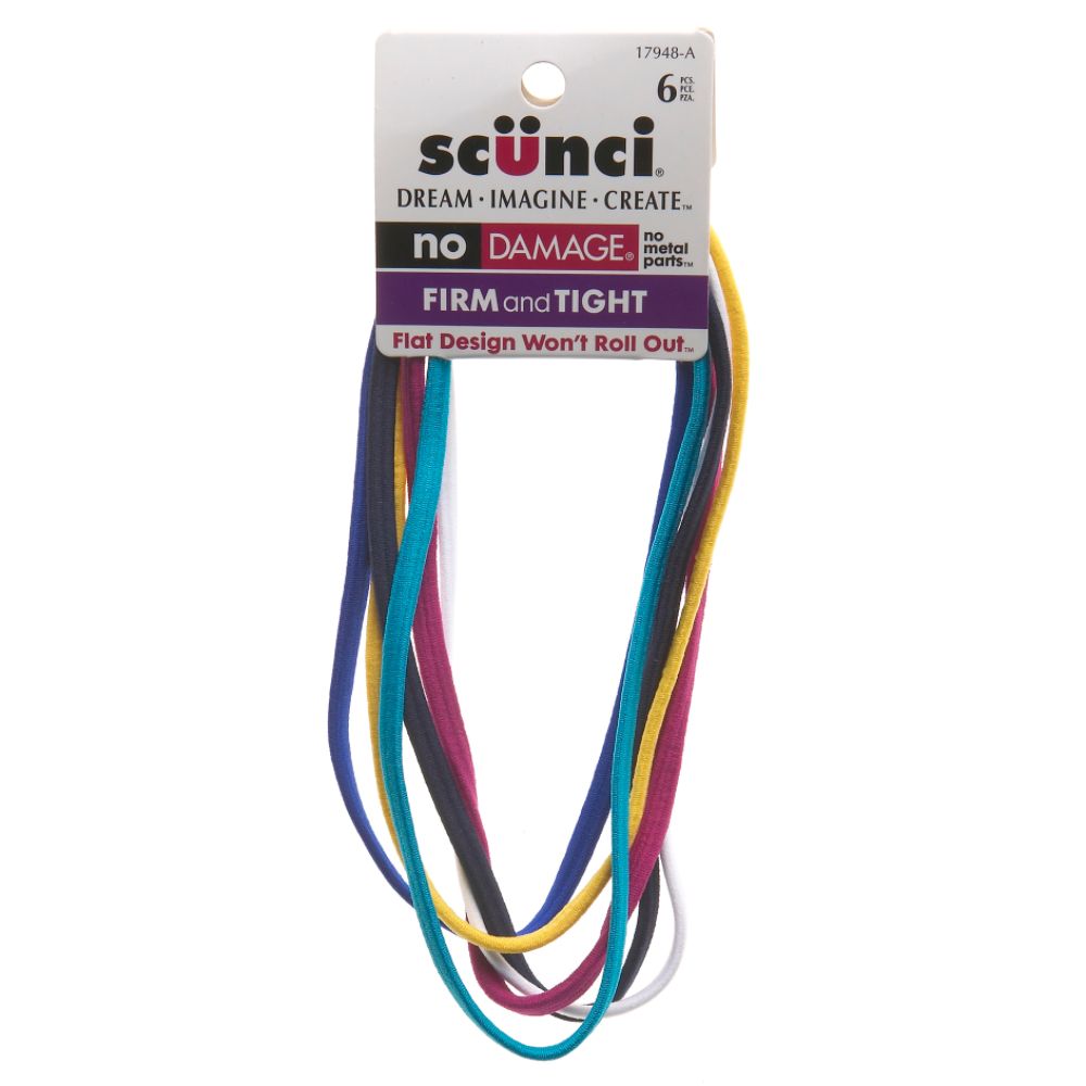 Scunci Headwrap-Bright, 6 pack at Kmart.com