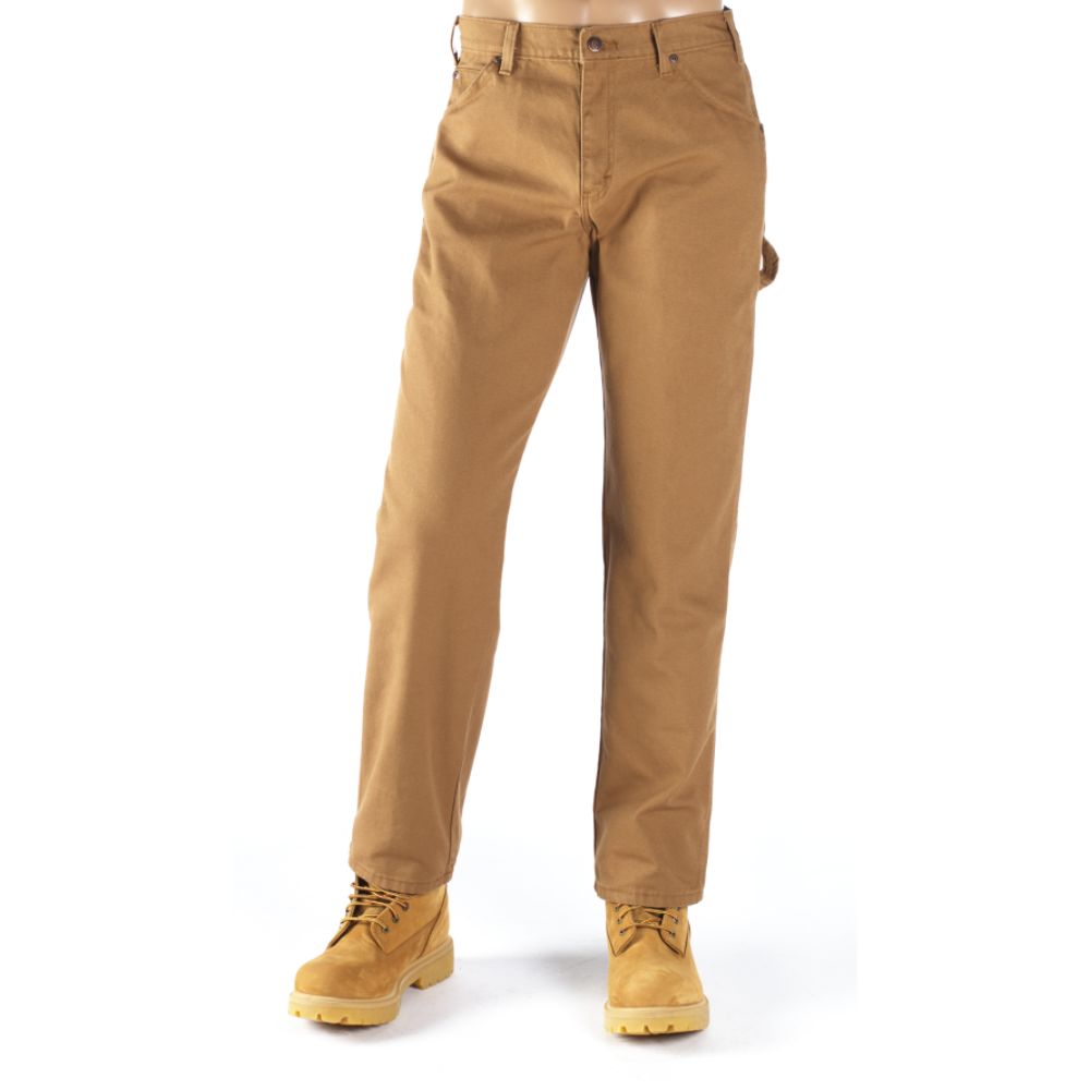 Dickies Men's Rinsed Brown Utility Jean
