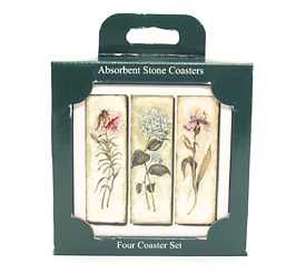 Flower Trio Coaster 4-Piece Set at Kmart.com