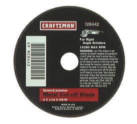 Craftsman 4-1/16in Grinding Wheel, 24 grit Metal Working at Kmart.com