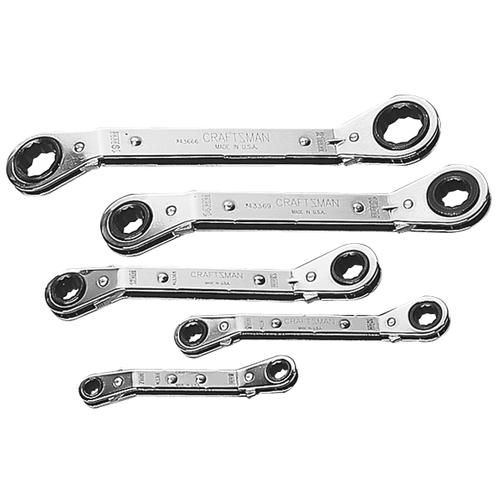 Craftsman 5 pc. Wrench Set, Offset Ratchet SAE at Kmart.com