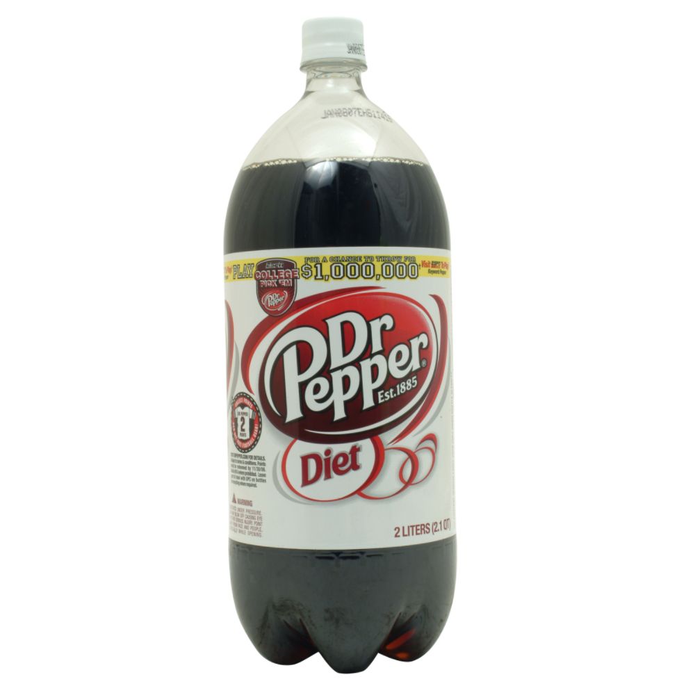 Diet Dr. Pepper 2 Liter Plastic Bottle at Kmart.com
