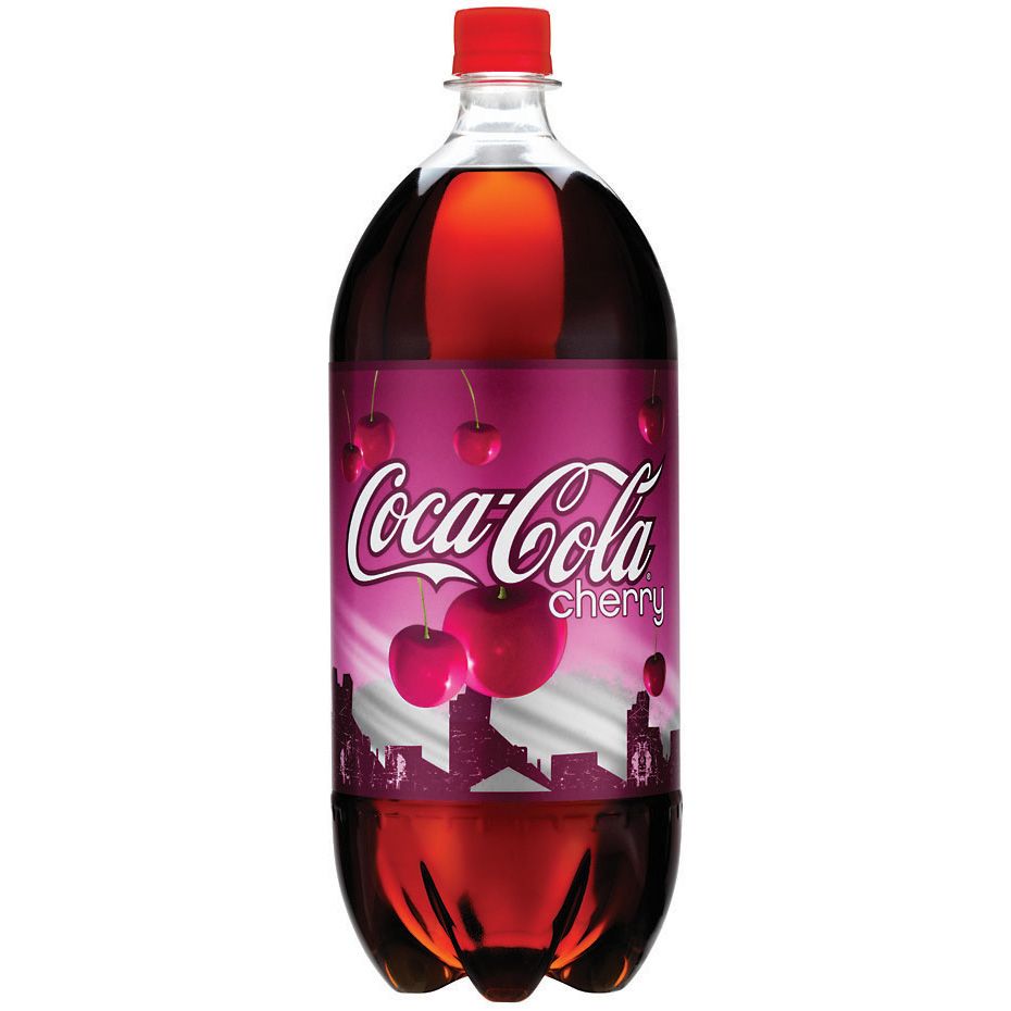 Coca-Cola Cherry Coke 2 Liter Plastic Bottle