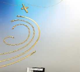 10K Gold Herringbone Necklace at Kmart.com