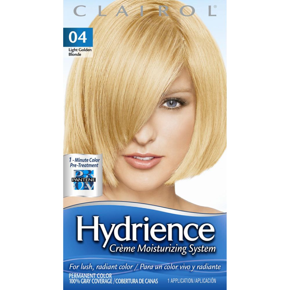 Clairol Permanent Color, 04 Light Golden Blonde, 1 application