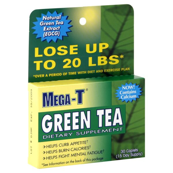 Mega-T Green Tea, Caplets, 30 caplets at Kmart.com