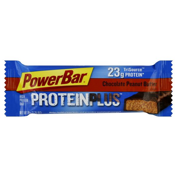 PowerBar ProteinPlus High Protein Bar, Chocolate Peanut Butter Flavor, 2.75 oz (78 g) at Kmart.com