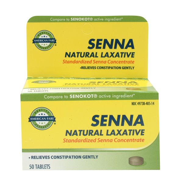 American Fare Senna Laxative Tablets 50 Count 38446611
