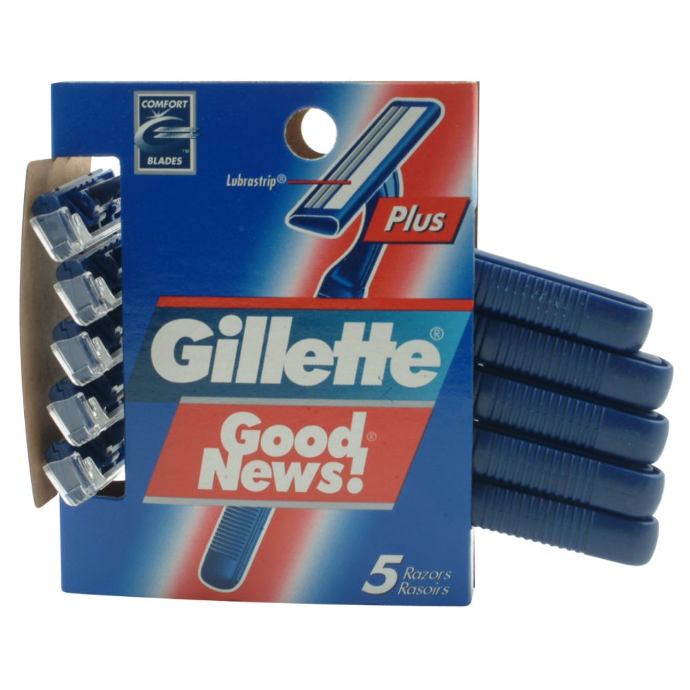 Gillette Good News Plus Disposable Razors 5 Count at Kmart.com
