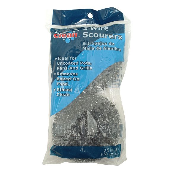 Arden Clean Wire Mesh Scour Pad 2 Pack 41250511