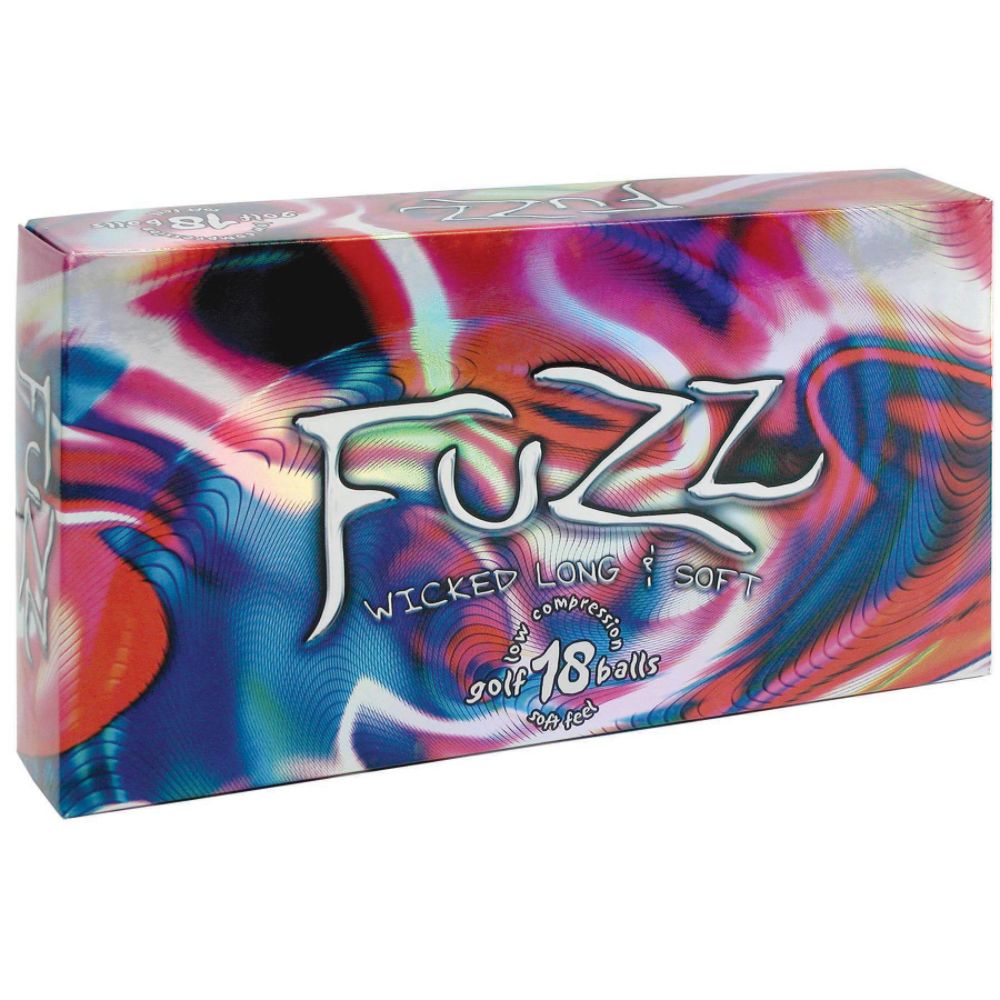 18 pk. Fuzz Golf Balls