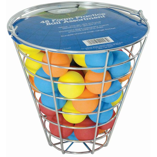 48 Pk. Golf Balls With Range Bucket I99027