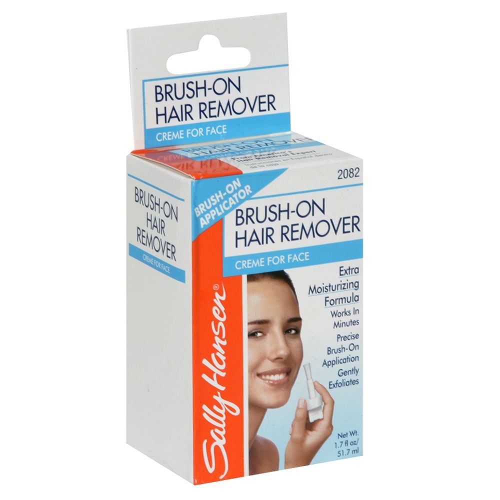 Sally Hansen Brush-On Hair Remover, Creme for Face, 1.7 fl oz (51.7 ml) at Kmart.com