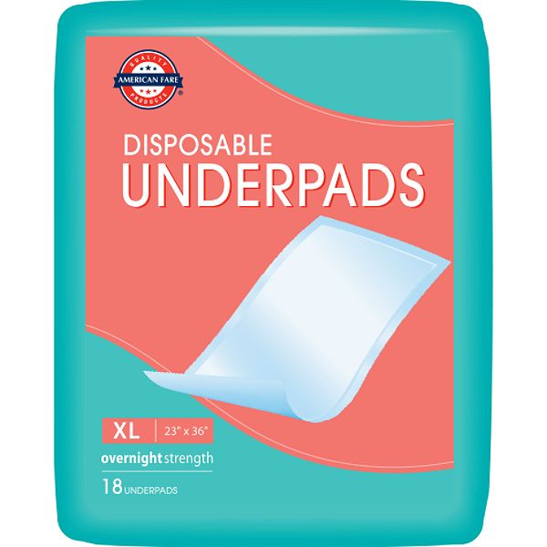 American Fare Absorbent Extra Large Under Pads - 18 Count 48055811