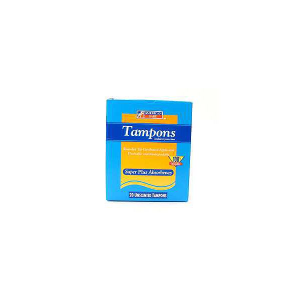 American Fare Super Plus Tampons - 20 Count 48062711