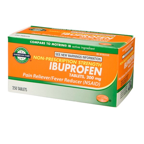 American Fare Uncoated Ibuprofen Tablets 48093811