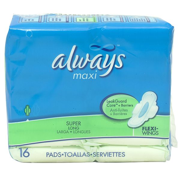 Always Maxi Pads Super Long With Flexi-wings 48178311