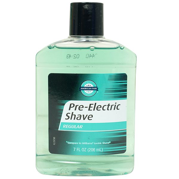 American Fare Pre-electric Shave Regular 7 Ounce Bottle 48303911